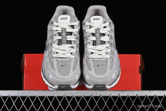 Nike P-6000 Prm Retro Casual Sneakers with Lightweight Design - FN6837-012