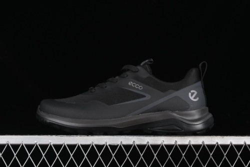 ECCO DRIVE Series Outdoor Waterproof Breathable Slip-Resistant Retro Fashion Patchwork Hiking Shoes - 88259401001