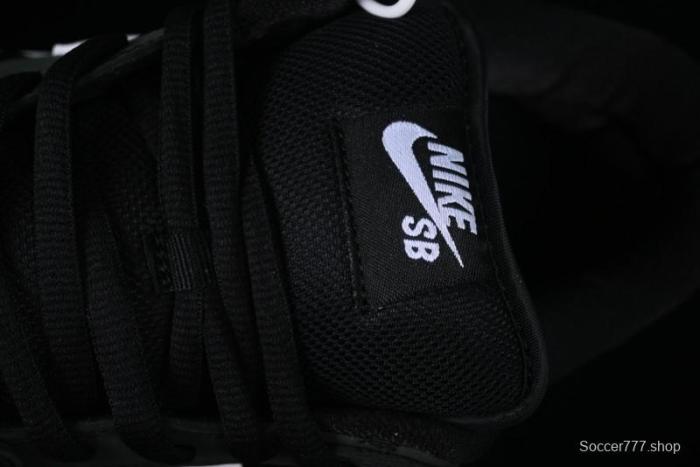 Nike SB Dunk Low Suede Black Skateboarding Shoes - CD2563-006