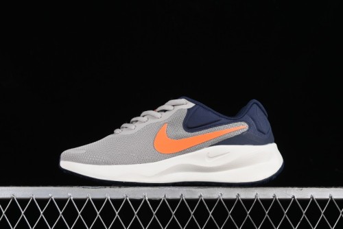 Nike Revolution 7 Wide Low-Top Running Shoes with Breathable Mesh and Durable Cushioning - FB2207-009