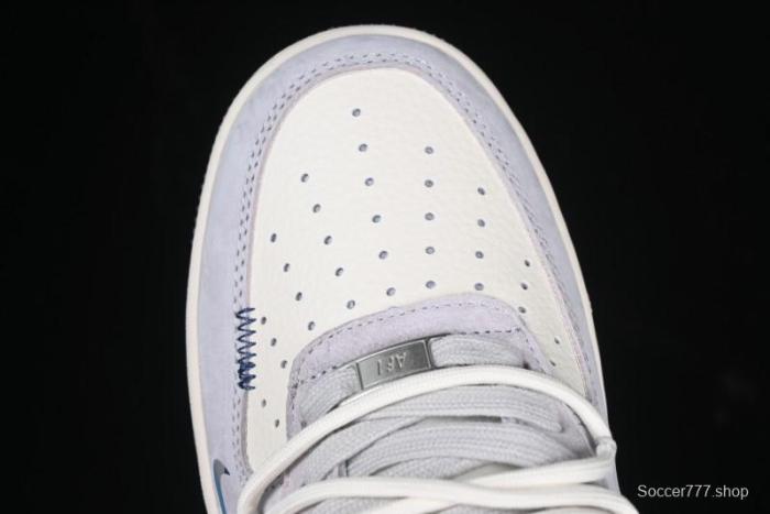 Nike Air Force 1 '07 Low The North Face Collaboration Silver Swoosh Drawstring Casual Sneakers - DM6688-016