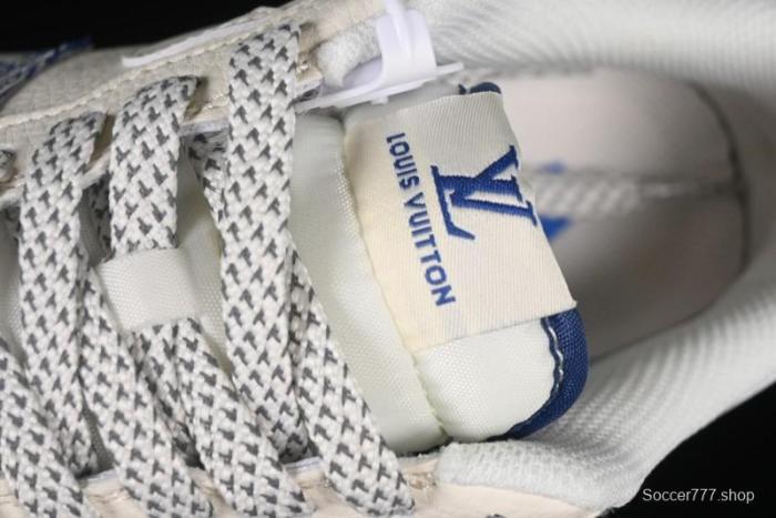 Nike Air Force 1 '07 Low Stussy Collaboration Gradient Denim Casual Sneakers - XS1958-586