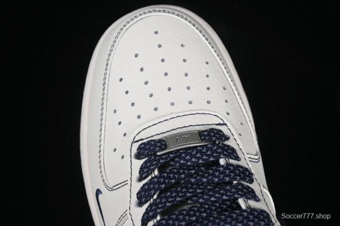 Nike Air Force 1 '07 Low The North Face x COMME des GARÇONS Navy Blue Line Casual Sneakers - HH7518-051