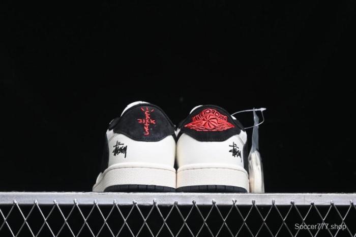 Nike Travis Scott x Fragment Design x Air Jordan 1 Low OG SP Casual Sneakers - XZ6868-002