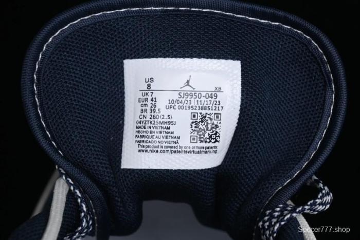 Nike Air Jordan 1 Low Stussy Collaboration - Blue Red Custom High-End Retro Basketball Shoes - SJ9950-049