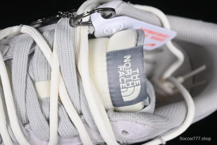 Nike Air Force 1 '07 Low The North Face Collaboration Silver Swoosh Drawstring Casual Sneakers - DM6688-016