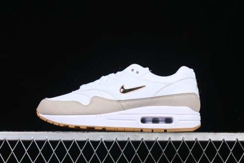 Nike Air Max 1 Retro Running Shoes with Half-Sole Air Cushion - AA0512-100