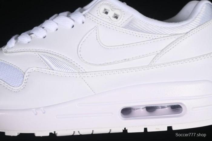 Nike Air Max 1 Retro Running Shoes with Half-Sole Air Cushion - 454746-107