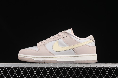 Nike SB Dunk Low White Light Pink SB Low-Top Casual Skate Shoes - FB7901-601