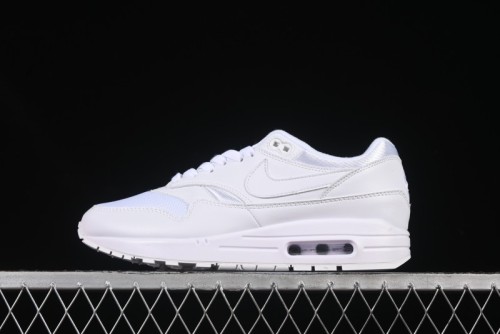 Nike Air Max 1 Retro Running Shoes with Half-Sole Air Cushion - 454746-107