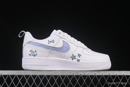 Nike Air Force 1'07 Low  Sesame Street  Custom Casual Sneakers - FB8971-080