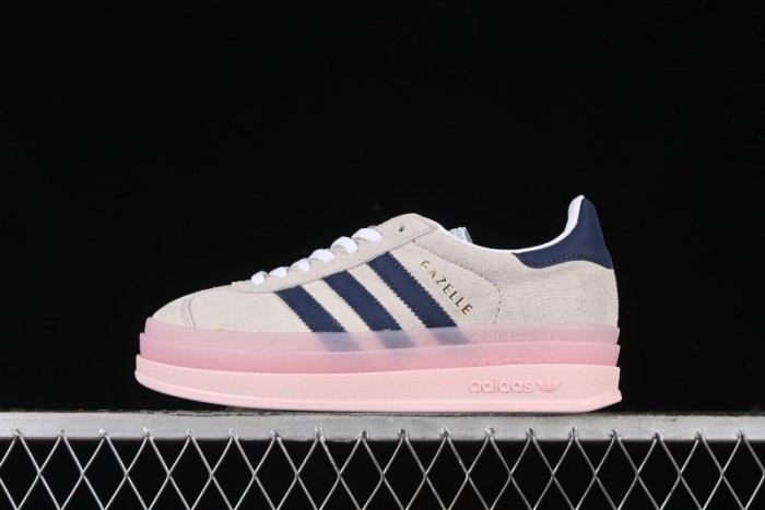 Adidas Originals Gazelle Bold IE6508 Low-Top Sneakers with Thick Sole for Casual Wear, Non-Slip and Durable - IE6508