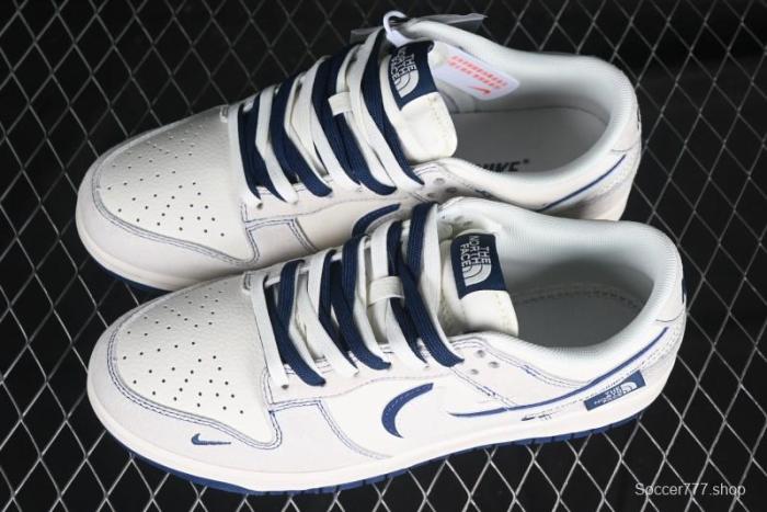 Nike SB Dunk Low The North Face Collaboration Anniversary High-End Custom Low-Top Casual Skate Shoes - DM6868-023