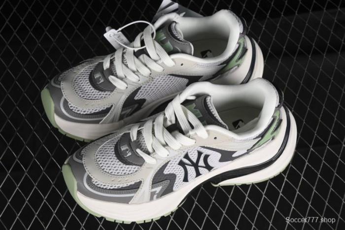 New York Yankees MLB Bigball Chunky Curve Thick Sole Casual Sneakers - 3ARNSPL4N50GRS