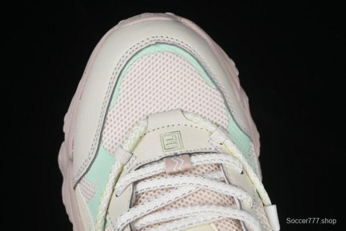 Fila Fusion Retro Mars Running Shoes with Lace-Up Design - F12W432101FAP