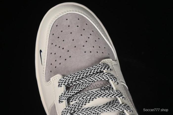 Nike SB Dunk Low Stussy Anniversary High-End Custom Sneakers with Blue Swoosh - SJ1089-003