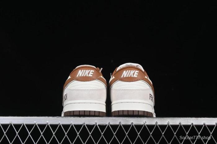 Nike SB Dunk Low Fendi Collaboration Anniversary High-End Custom Low-Top Casual Skate Shoes - DJ2024-057