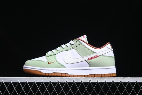 Nike Dunk Low Year of the Snake Themed Low-Top Casual Sneakers - HV6001-101