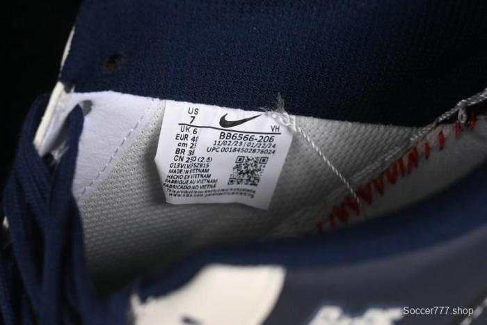 Nike Air Force 1 '07 Low Bape Collaboration - Deep Blue Grey Low-Top Casual Sneakers BB6566-206