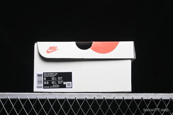 Nike Air Force 1 '07 Low Gucci Stone Island Collaboration - Grey Green Pigskin Lace-Up Casual Sneakers - DF0188-010