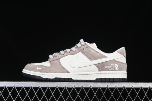 Nike SB Dunk Low The North Face Collaboration Anniversary High-End Custom Low-Top Casual Skate Shoes - DJ2024-063