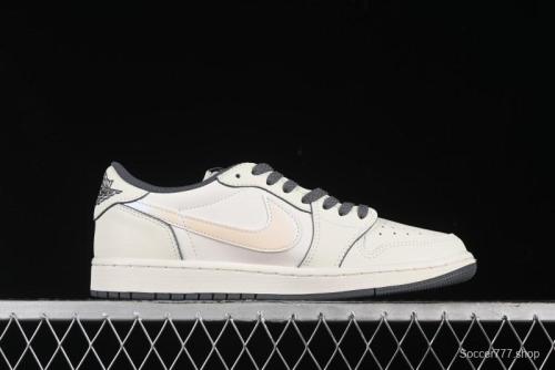 Nike Travis Scott x Fragment Design x Air Jordan 1 Low OG SP AJ1 Casual Sneakers - DM7866-018