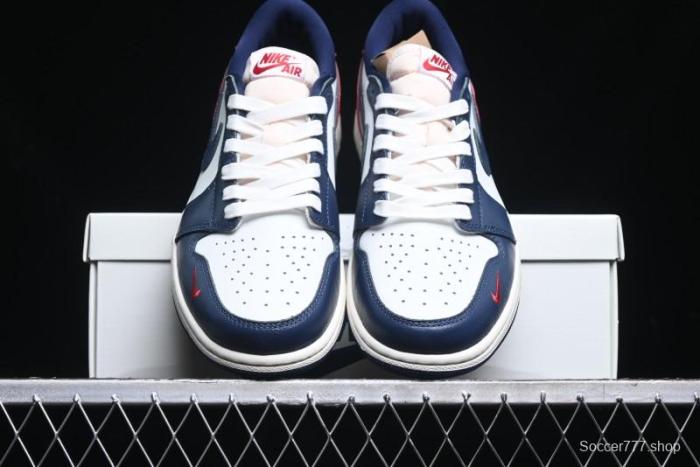 Nike Air Jordan 1 Low OG  Howard University  Casual Sneakers - HQ2993-100
