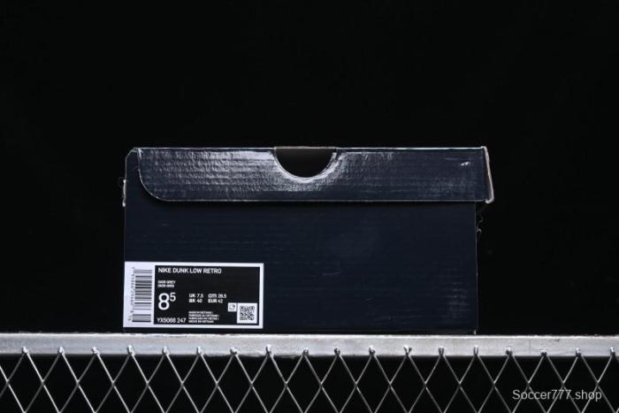 Nike SB Dunk Low Dior Collaboration - Woven Grey Check Anniversary High-End Custom Low-Top Casual Skate Shoes - YX5066-247