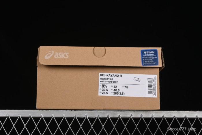 Asics Gel-Kayano 14 Running Shoes with FF BLAST PLUS Cushioning and 3D Visible GEL - 1203A537-106