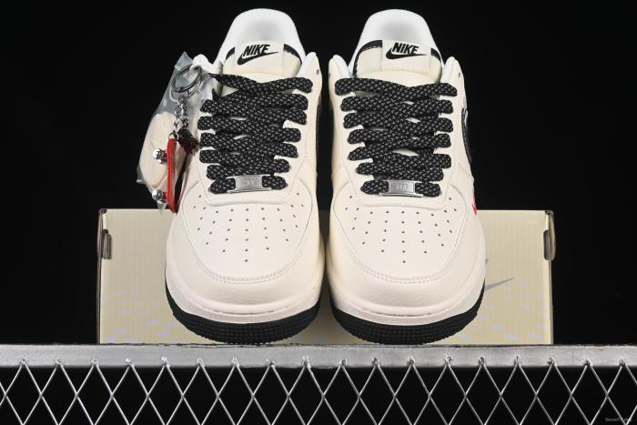 Nike Air Force 1 '07 Low Supreme Casual Sneakers with Full-Length Air Cushion - HH7518-038