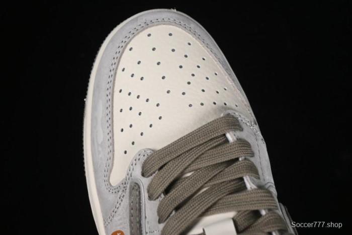 Nike Travis Scott x Fragment Design x Air Jordan 1 Low OG SP AJ1 Low-top Casual Sneakers - DM6688-610