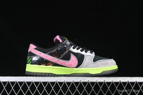 Nike Dunk Low  What The Ducks  Oregon Ducks Football Team Low-Top Casual Sneakers - HV1454-001