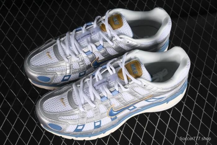 Nike P-6000 Prm Retro Casual Sneakers with Lightweight Design - HJ7246-100