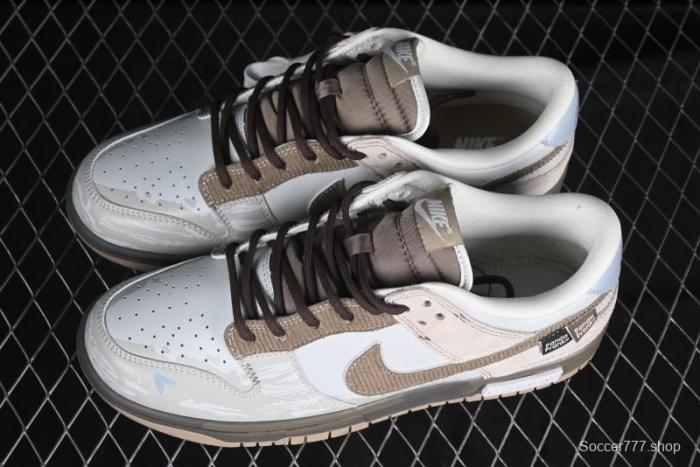 Nike Dunk Low Panda Prank Pioneer Project Jupiter Black Grey Low Top Casual Sneakers - HQ1175-240