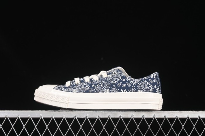 Converse Chuck 1970s Low Top Casual Sneakers with Paisley Pattern - A15751C
