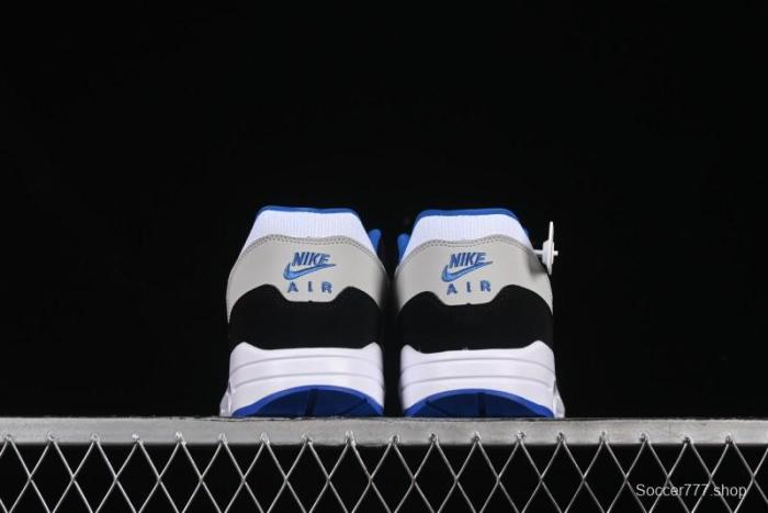 Nike Air Max 1 Retro Running Shoes with Half-Sole Air Cushion - 875855-001