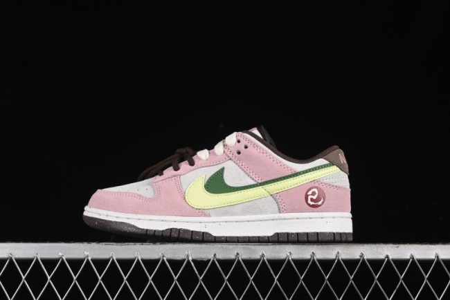 Nike Dunk Low 85 Double Swoosh Series Year of the Snake SB Low-Top Casual Skate Shoes - HV1799-161