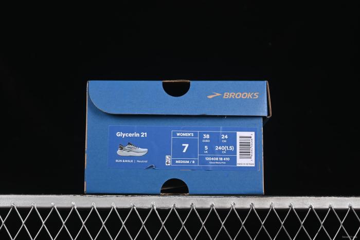 Brooks Glycerin 21 Cushioned Marathon Nitrogen Running Shoes - 1204081B410