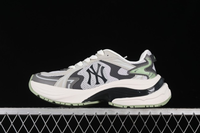 New York Yankees MLB Bigball Chunky Curve Thick Sole Casual Sneakers - 3ARNSPL4N50GRS