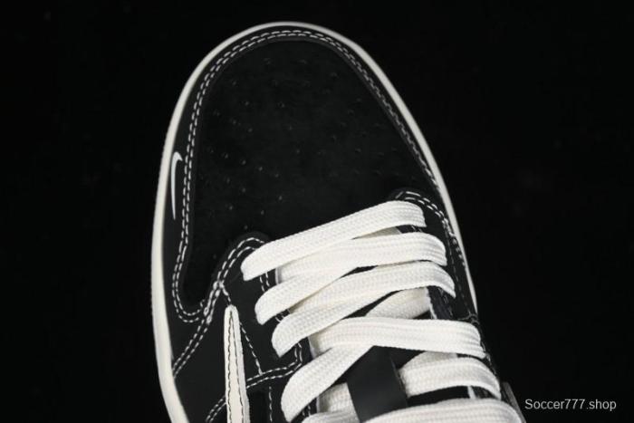 Nike Travis Scott x Fragment Design x Air Jordan 1 Low OG SP AJ1 Retro Sneakers - JH6089-004