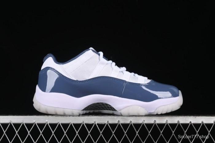 Nike Air Jordan 11 Low  Diffused Blue  Basketball Shoes - FV5104-104
