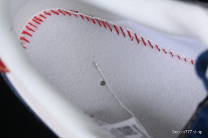 Nike Air Force 1 '07 Low Year of the Snake Limited Edition Grey Blue Red Pig Leather Low-Top Casual Sneakers - XZ2025-666