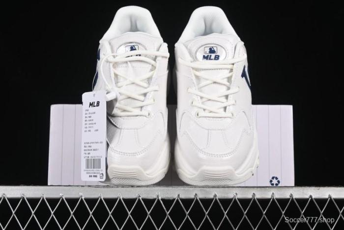 New York Yankees MLB Bigball Chunky Window Croco Thick Sole Casual Running Shoes - 3ASHBLA4N07WHS