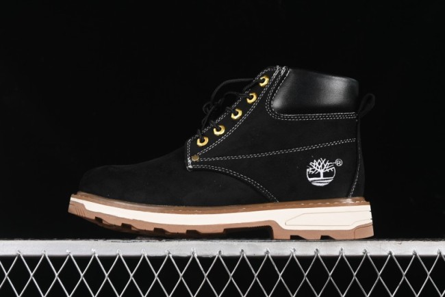 Timberland Classic High Top Yellow Boots TB010063713 Black