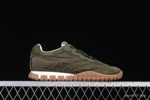 Miu Miu Suede Round Toe Lace-Up Low Top Women's Casual Shoes - 99D4