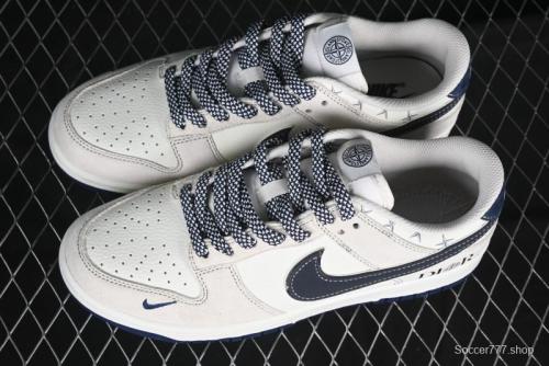 Nike SB Dunk Low Dior x Stone Island Triple Collaboration Anniversary High-End Custom Sneakers - DJ2024-085