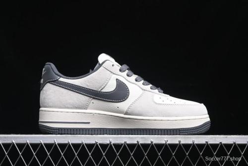 Nike Air Force 1 '07 Low Supreme The North Face Collaboration - Grey Black Red Logo - XZ6188-112