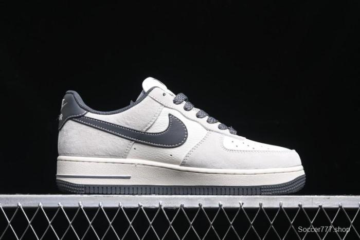 Nike Air Force 1 '07 Low Supreme The North Face Collaboration - Grey Black Red Logo - XZ6188-112