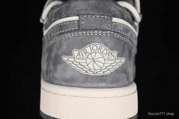 Nike Air Jordan 1 Low Retro Basketball Shoes with Custom Bear Collaboration - SJ9950-018