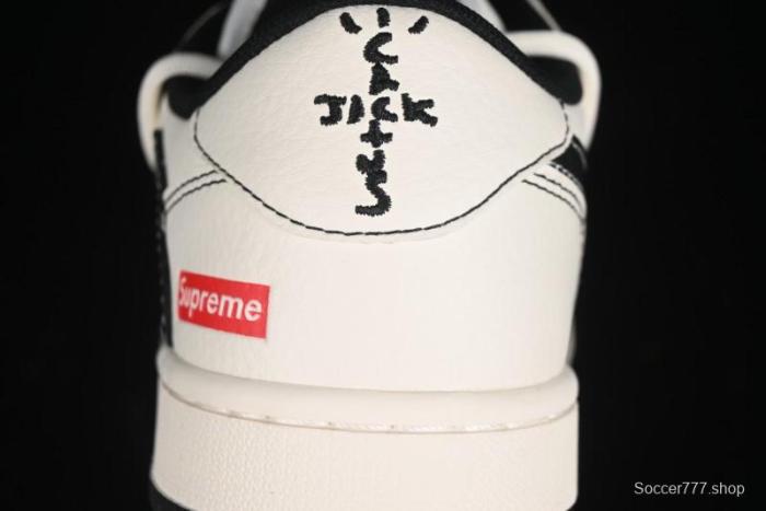 Nike Travis Scott x Fragment Design x Air Jordan 1 Low OG SP AJ1 Supreme Collaboration - SJ0086-134